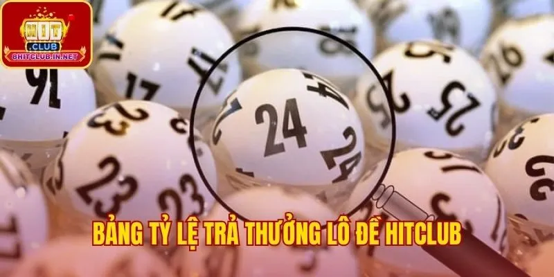 Bảng thưởng lô đề Hitclub rõ ràng cho từng loại hình cược