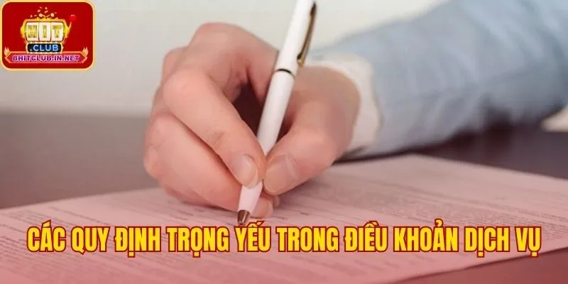 Điều kiện và điều khoản chứa các quy định bảo vệ người chơi