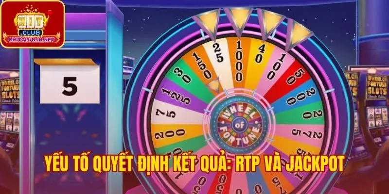 RTP và Jackpot quyết định kết quả nổ hũ
